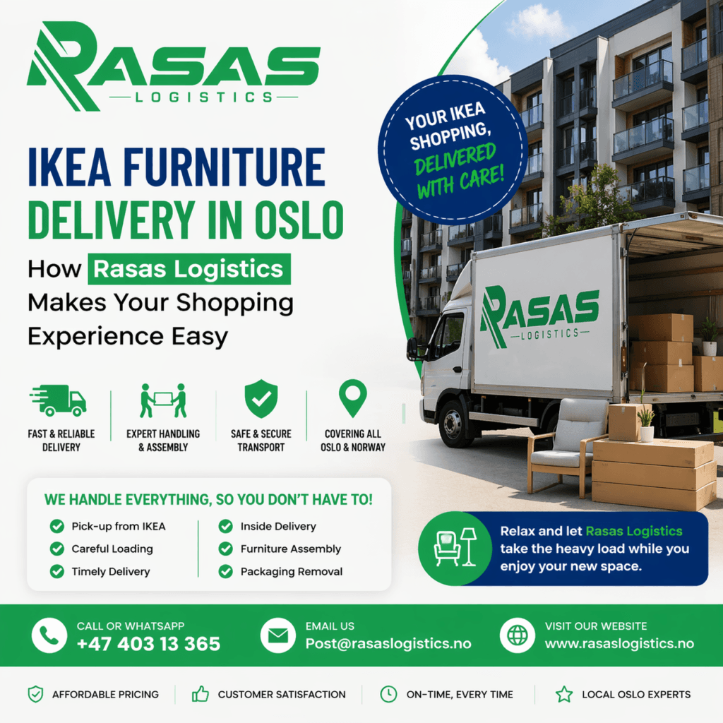 Ikea furniture delivery in Oslo