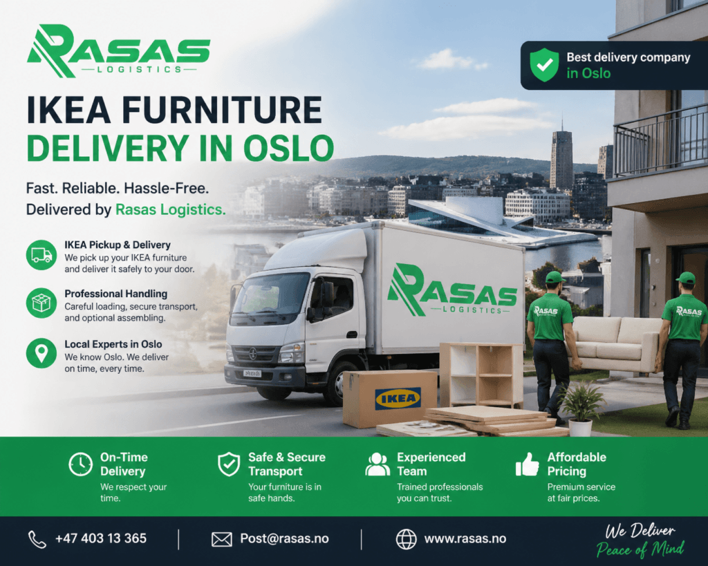 Ikea Furniture Delivery in Oslo